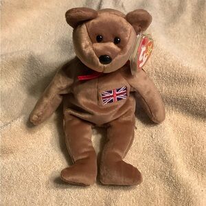 Britannia Beanie Baby Bear